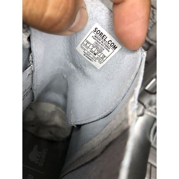 Sorel x Disney Joan of Arctic Metallic Silver Lace Wedge Frozen Boots Women 5/37 - Picture 4 of 16